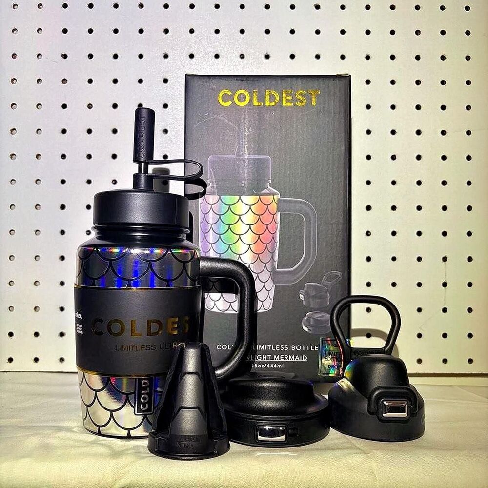 COLDEST Moonlight Mermaid 15 oz Limitless Ultra V8 Bottle Limited Edition
